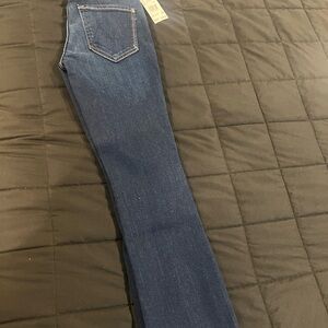MOTHER Lil Insider Crop Fray Skinny Jeans